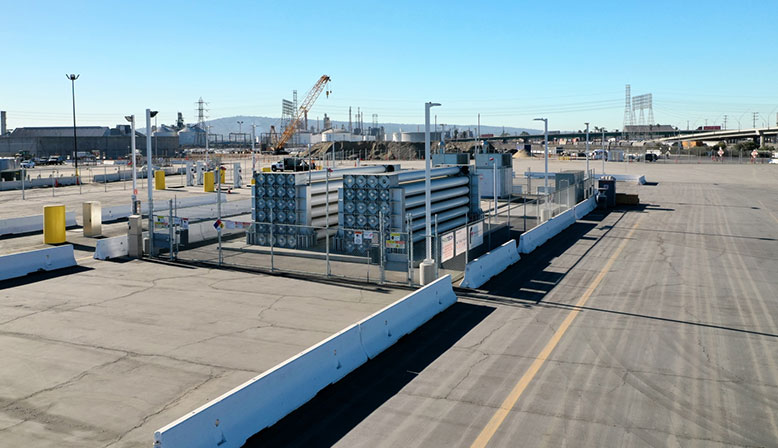 Hydrogen HDV fueling facility at the Port of Long Beach